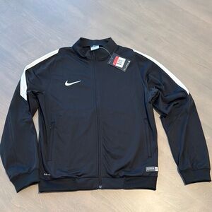 Nike Black Performance Dri-Fit Jacket in black